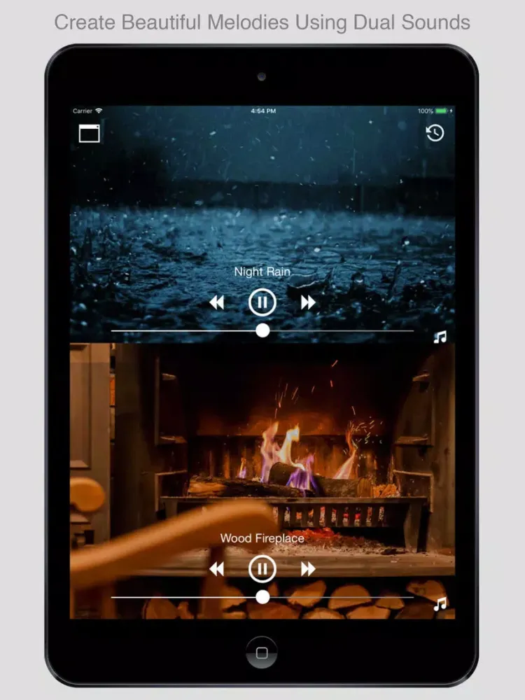 Relaxing Sounds Pro Deep Sleep iPad  Screenshots