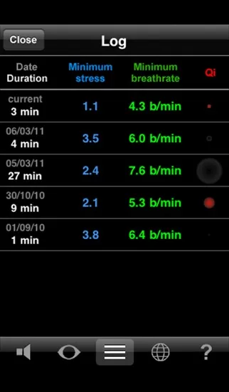 Capturas de pantalla de BellyBio Interactive Breathing