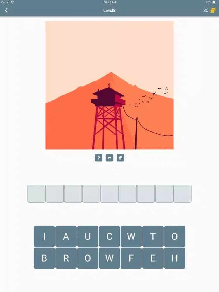 Guess The Game iPad  스크린샷