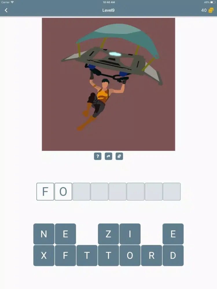 Guess The Game iPad  스크린샷