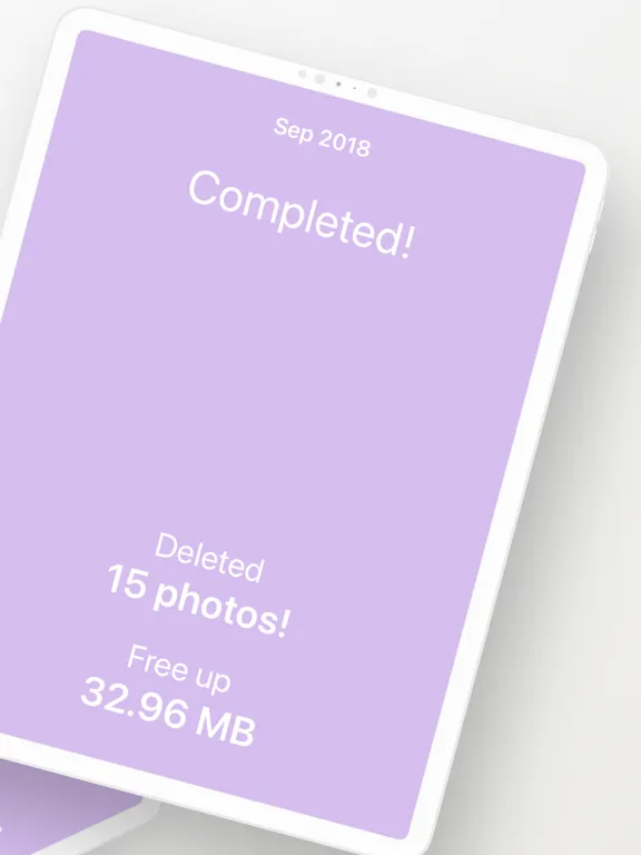 JustSwipe - Photo Cleaner iPad  Screenshots