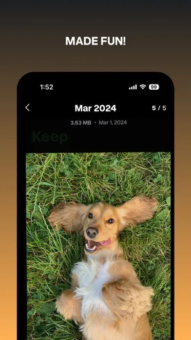 JustSwipe - Photo Cleaner Screenshots