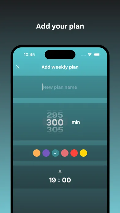 Zrzuty ekranu WeeT - Weekly Planner,Pomodoro