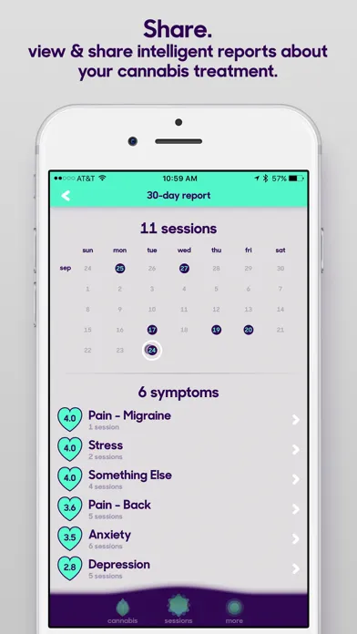 releaf app - cannabis tracking Screenshots
