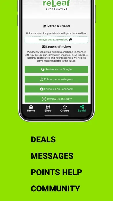 reLeaf Alternative سکرین شاٹس