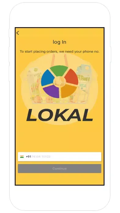 Ảnh chụp màn hình của The LOKAL App