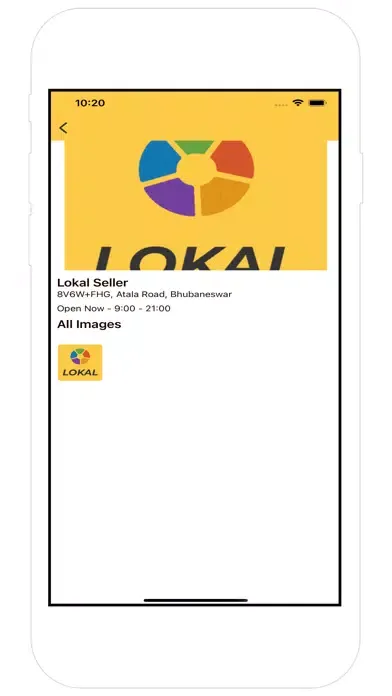 Ảnh chụp màn hình của The LOKAL App