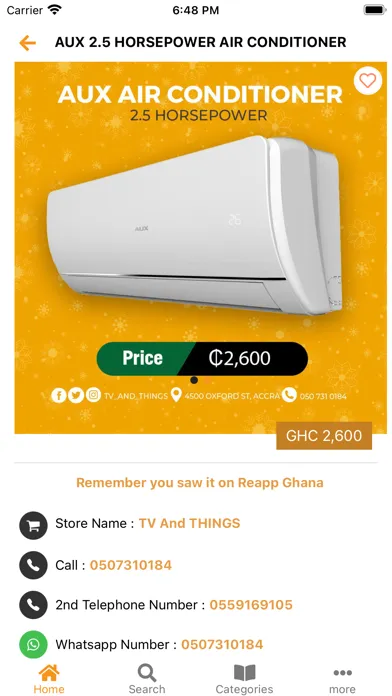 Reapp Ghana Screenshots