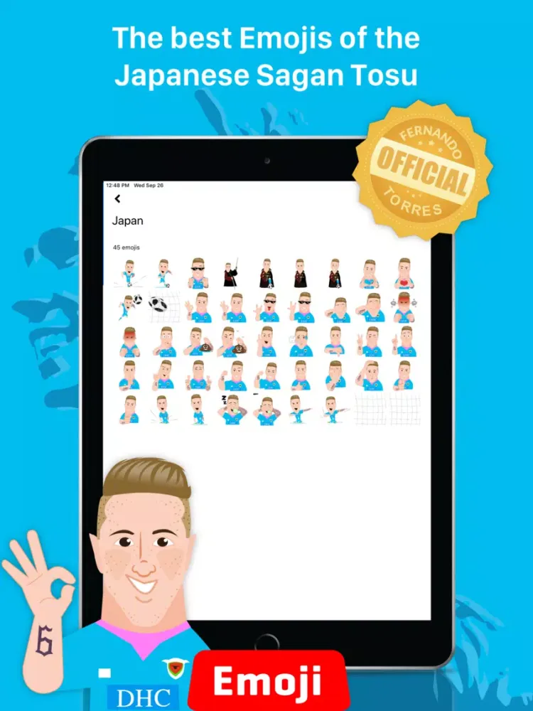 Capturas de tela do Stickers for WhatsApp. iPad 