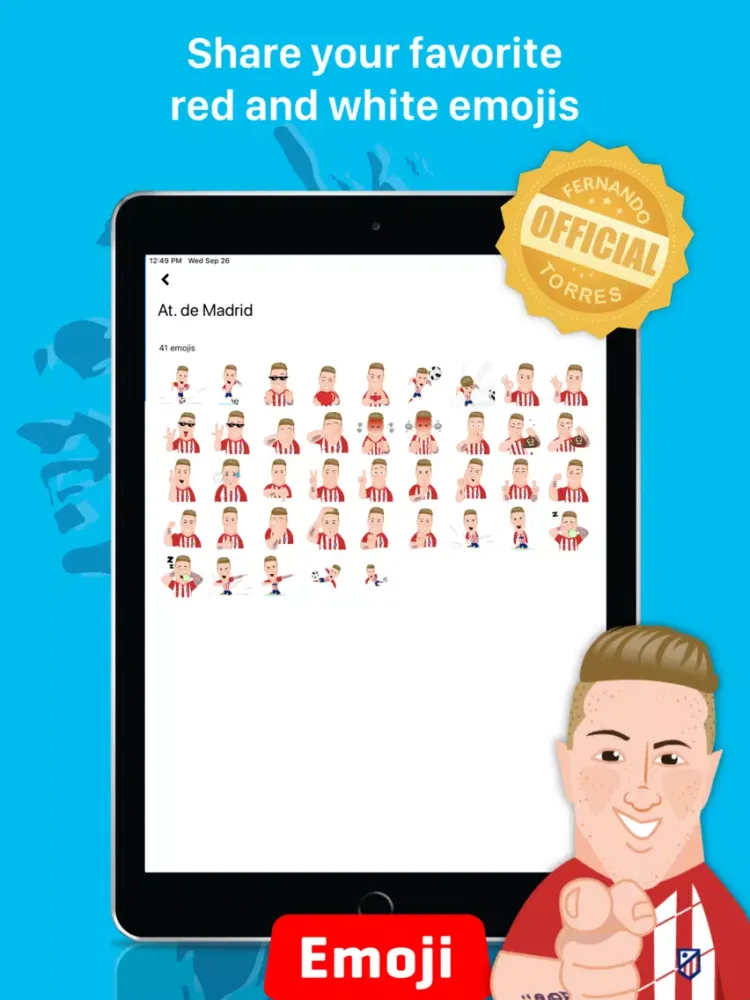 Capturas de tela do Stickers for WhatsApp. iPad 
