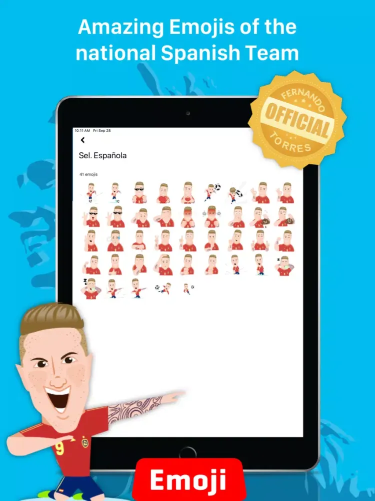 Capturas de tela do Stickers for WhatsApp. iPad 