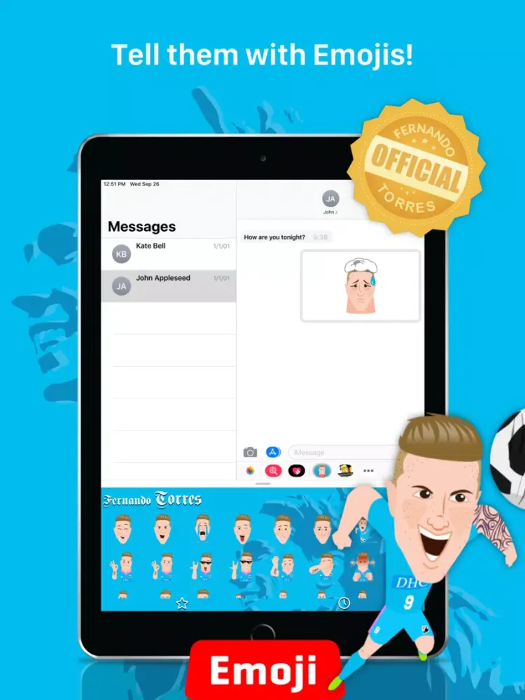 Capturas de tela do Stickers for WhatsApp. iPad 
