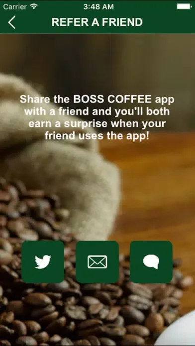 Ảnh chụp màn hình của Boss Coffee