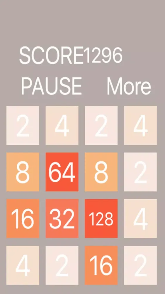 2048洪荒之力OL：经典数字智益小游戏应用截图