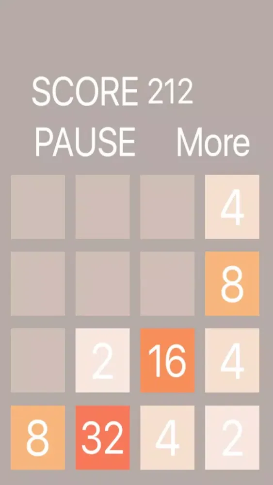 2048洪荒之力OL：经典数字智益小游戏应用截图