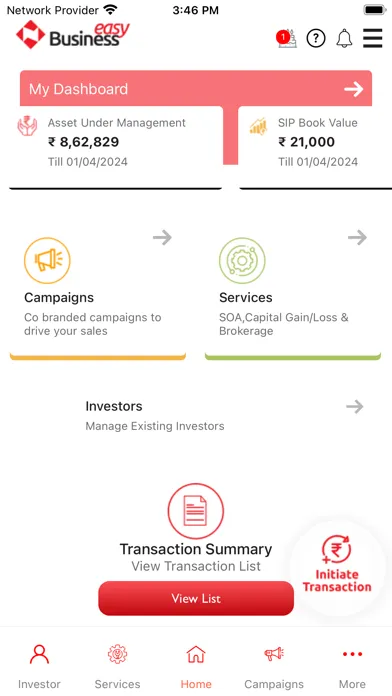 Capturas de pantalla de Nippon India Business Easy 2.0