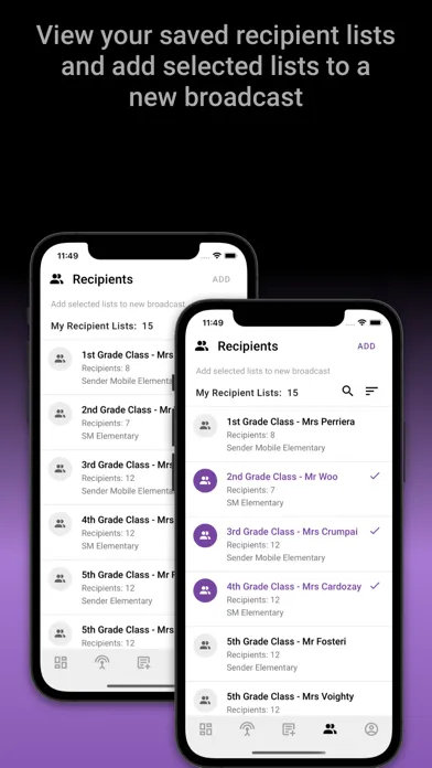 SM Sender App Ekran Görüntüleri