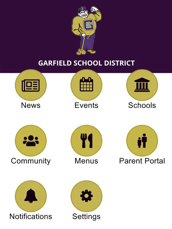 Garfield School District iPad 應用截圖