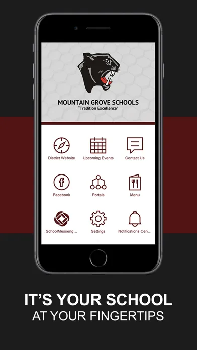 Capturas de tela do Mountain Grove Schools
