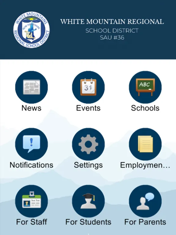 White Mountains Regional SD iPad 应用截图