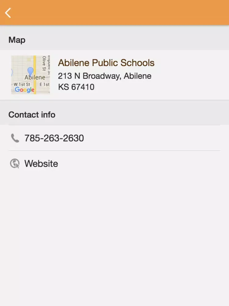 Abilene Unif Sch District 435 iPad  Screenshots