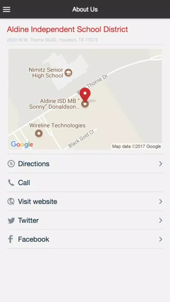 Скриншоты Aldine ISD