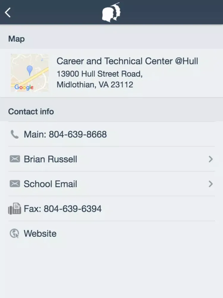 Zrzuty ekranu Chesterfield County School District iPad 
