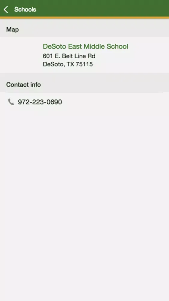 DeSoto ISD Screenshots