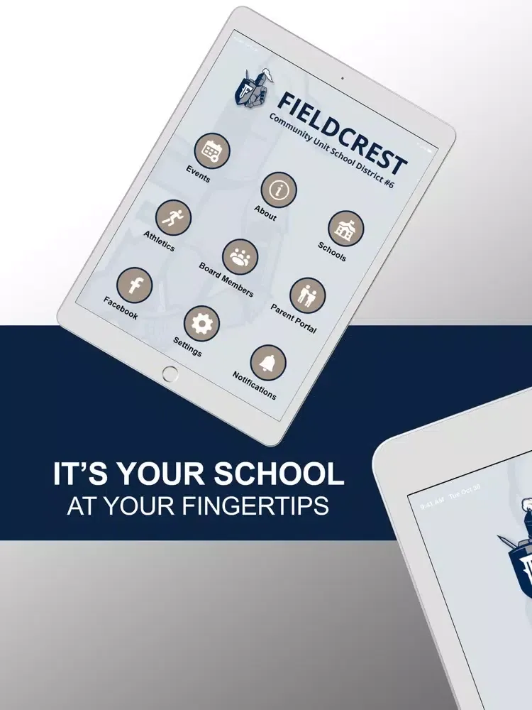 Tangkapan layar Fieldcrest C U Sch District 6 iPad 