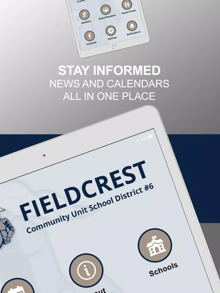 Tangkapan layar Fieldcrest C U Sch District 6 iPad 