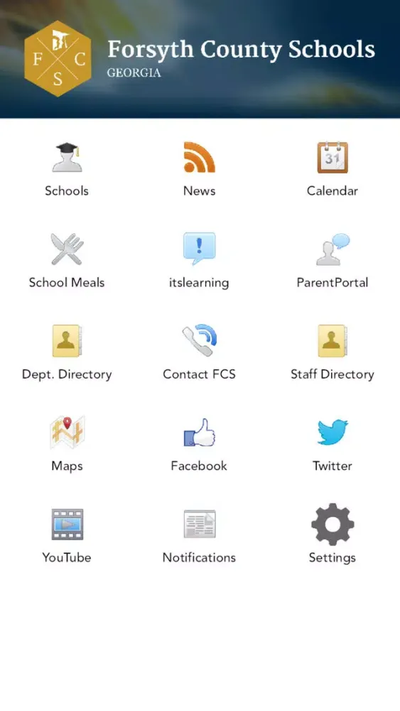 ภาพหน้าจอของ Forsyth County Schools GA