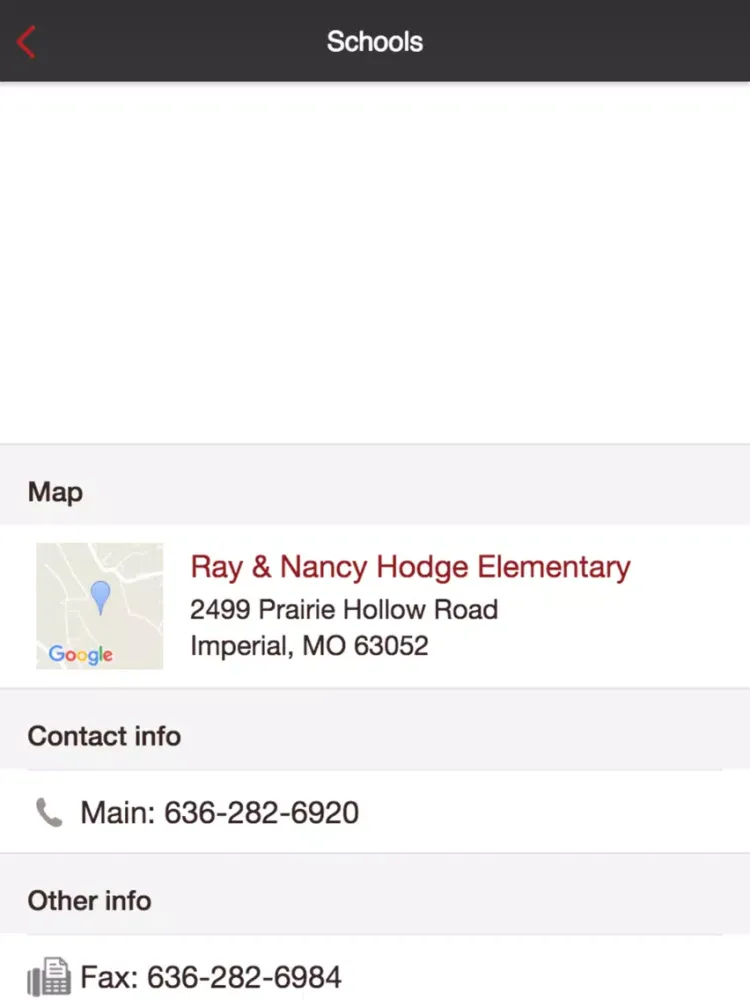 Fox C-6 School District iPad 應用截圖