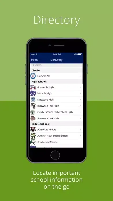 Humble ISD, Texas سکرین شاٹس