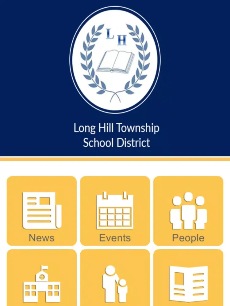 Ảnh chụp màn hình của Long Hill Township School Dist iPad 