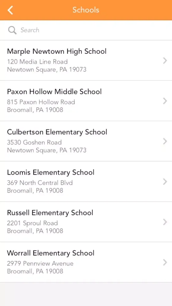 Ảnh chụp màn hình của Marple Newtown School District