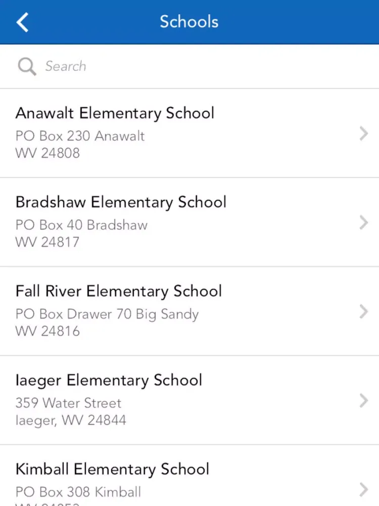 McDowell County School District iPad 应用截图