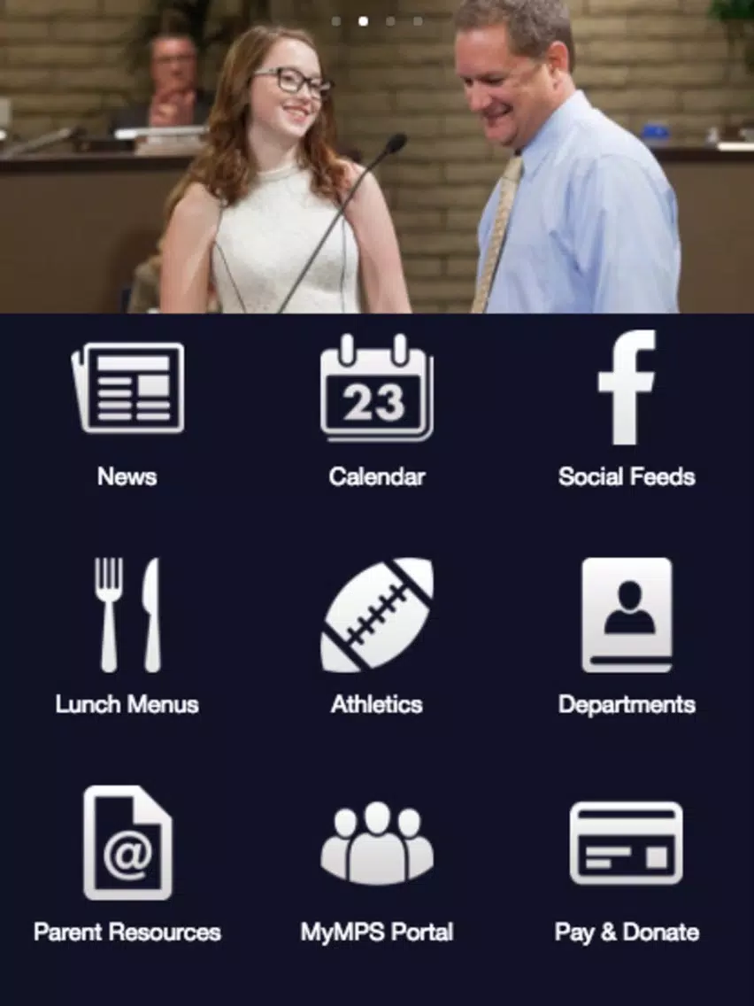 Capturas de pantalla de Mesa Public Schools iPad 