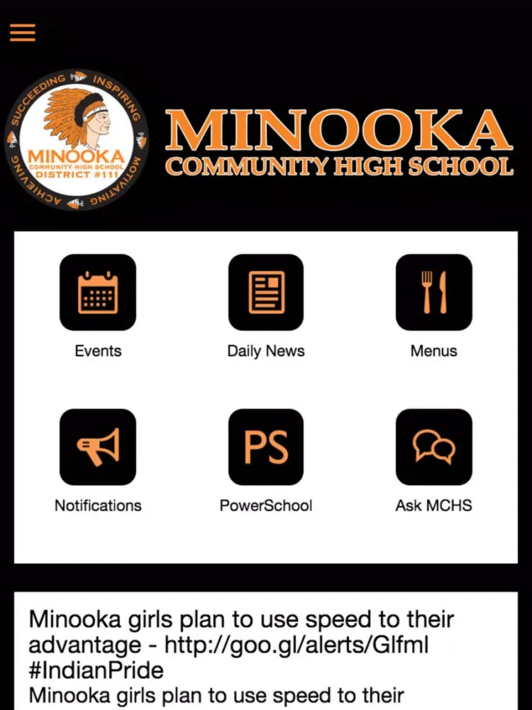 Minooka Community High School District iPad  Screenshots