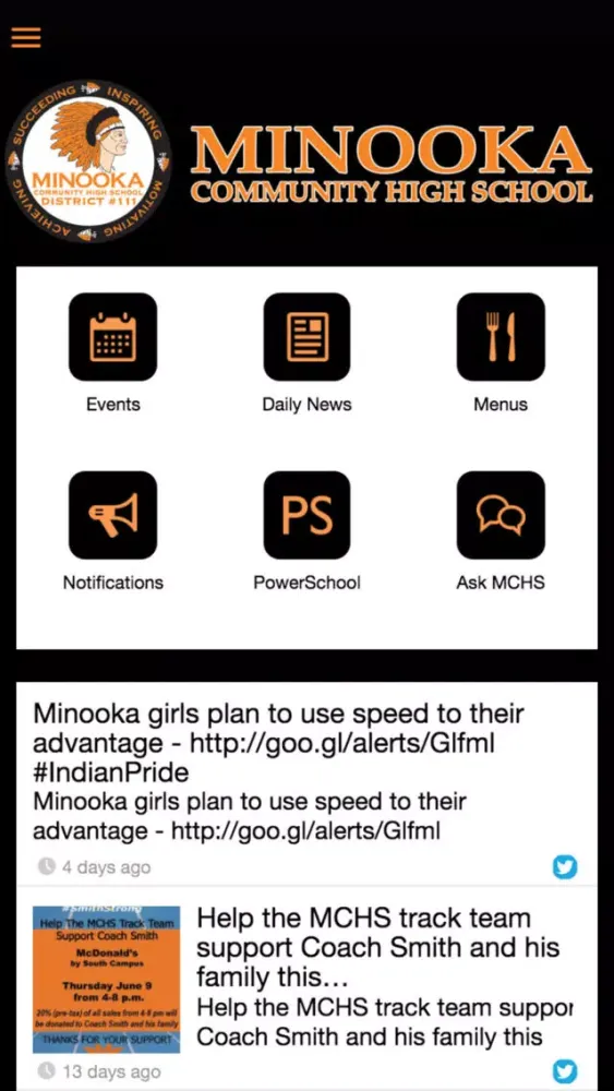 Minooka Community High School District Screenshots