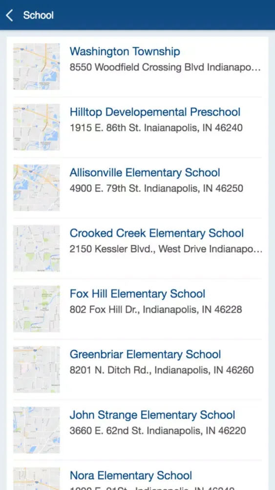 MSD of Washington Township Screenshots