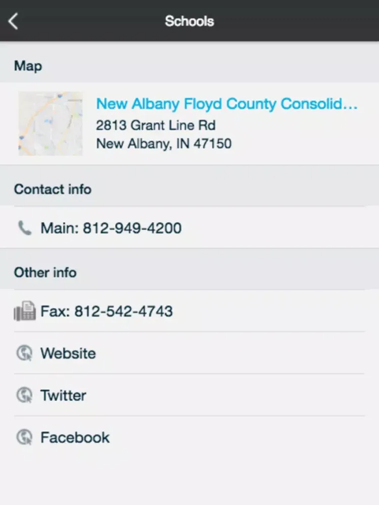 New Albany Floyd County CSC iPad 应用截图