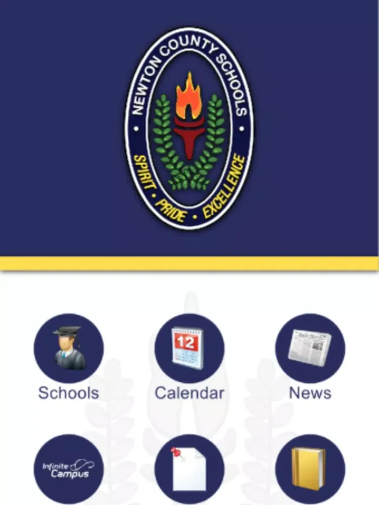 Capturas de pantalla de Newton County Schools iPad 