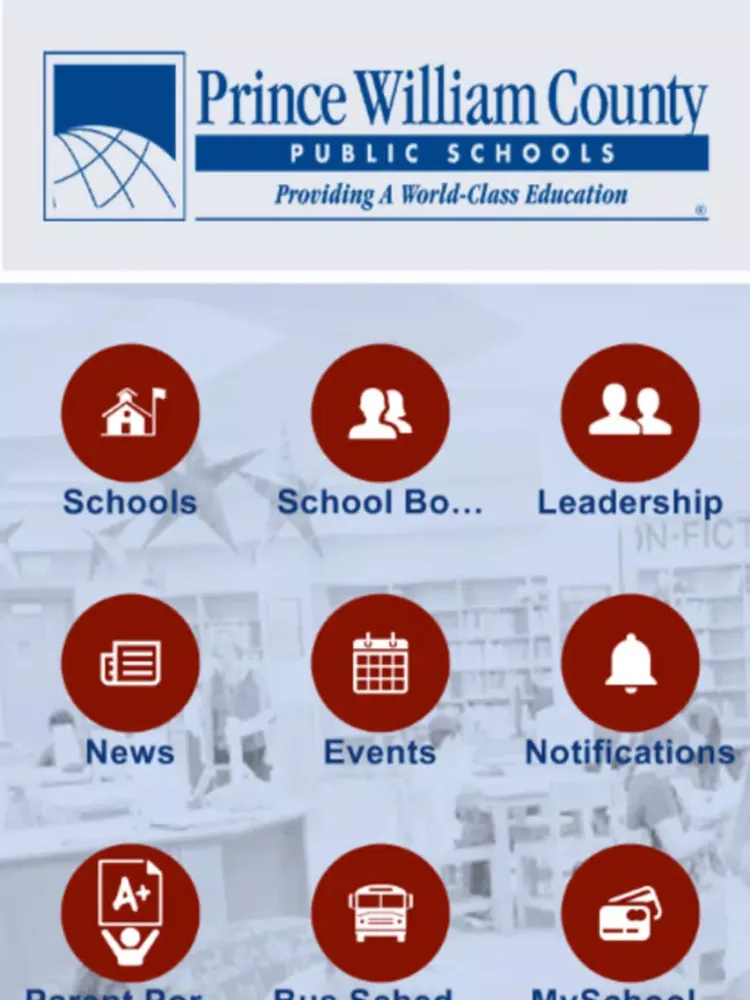 Capturas de pantalla de Prince William County Schools iPad 