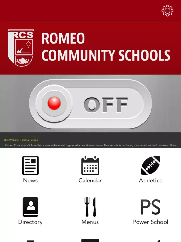 Capturas de tela do Romeo Community Schools iPad 