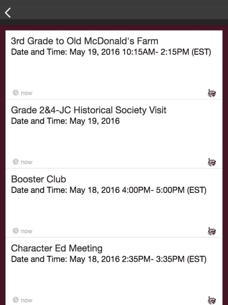 Captures d'écran de Sackets Harbor Central School iPad 
