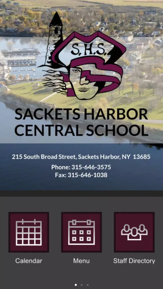 Captures d'écran de Sackets Harbor Central School