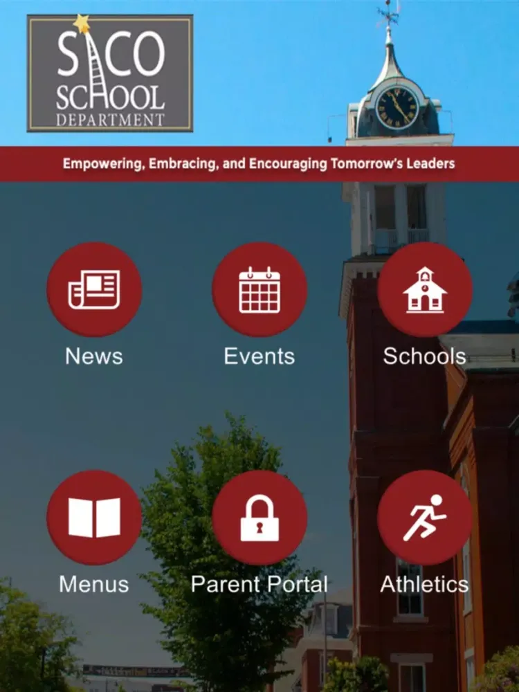 Saco School Department iPad  Screenshots