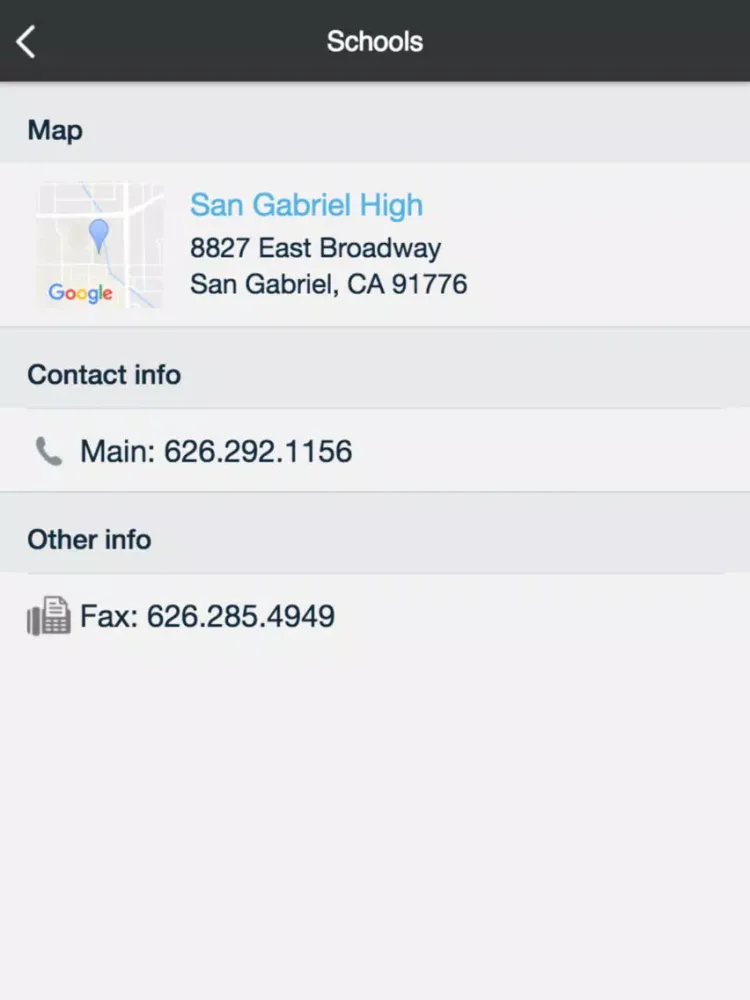 Screenshot di San Gabriel Academy iPad 