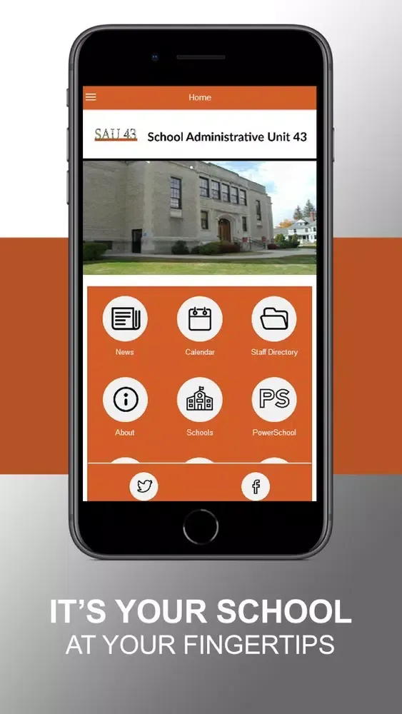 Capturas de pantalla de School Administrative Unit 43