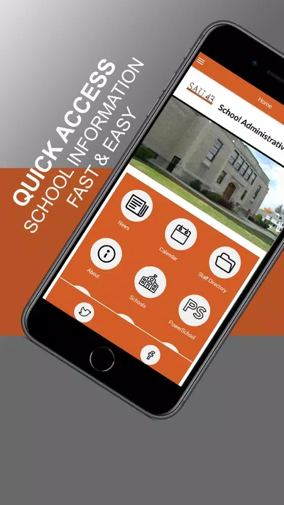 Capturas de pantalla de School Administrative Unit 43